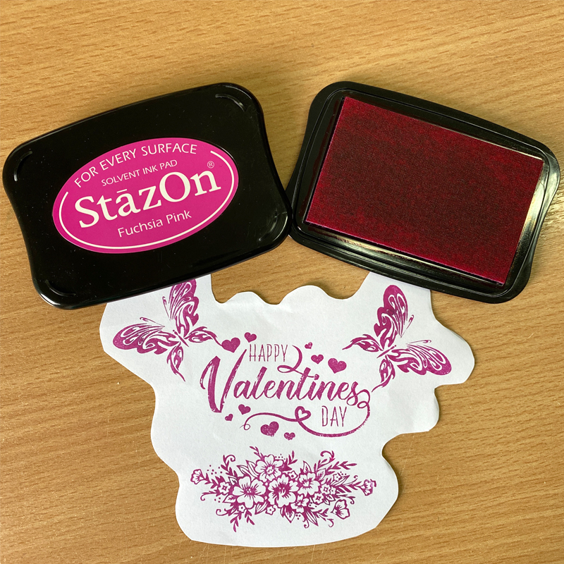 StazOn Solvent Ink Pad Fuchsia Pink